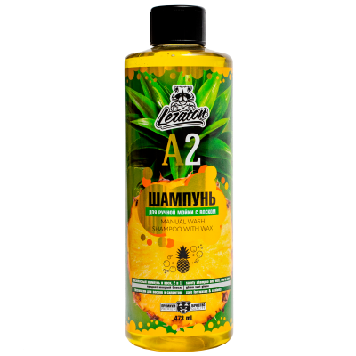 LERATON A2 шампунь для ручной мойки с воском